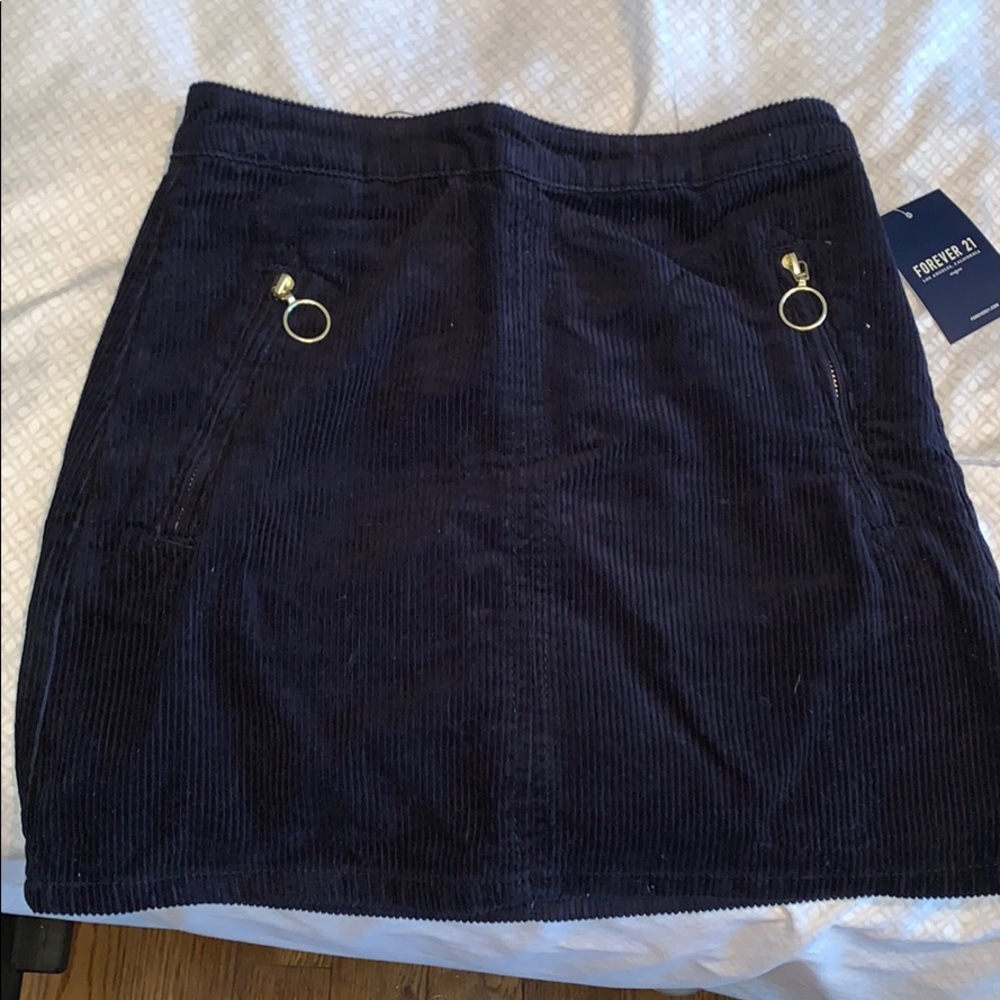 Corduroy skirt